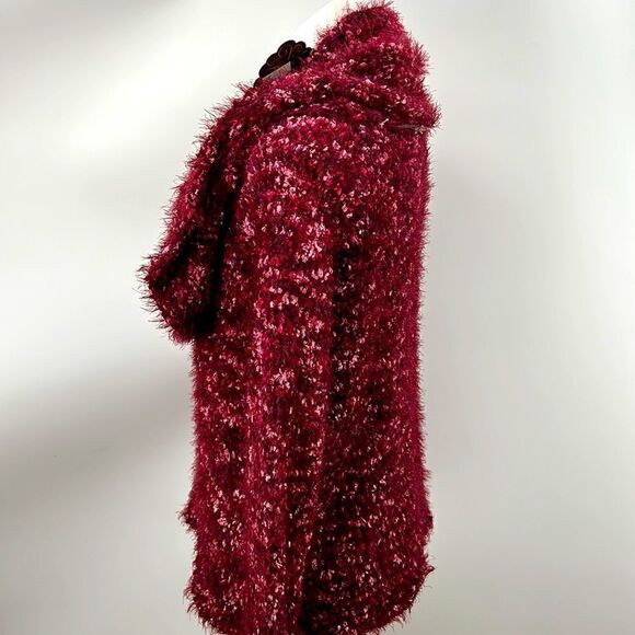 Knox Rose cowl neckline fuzzy warm sweater - Picture 4 of 7